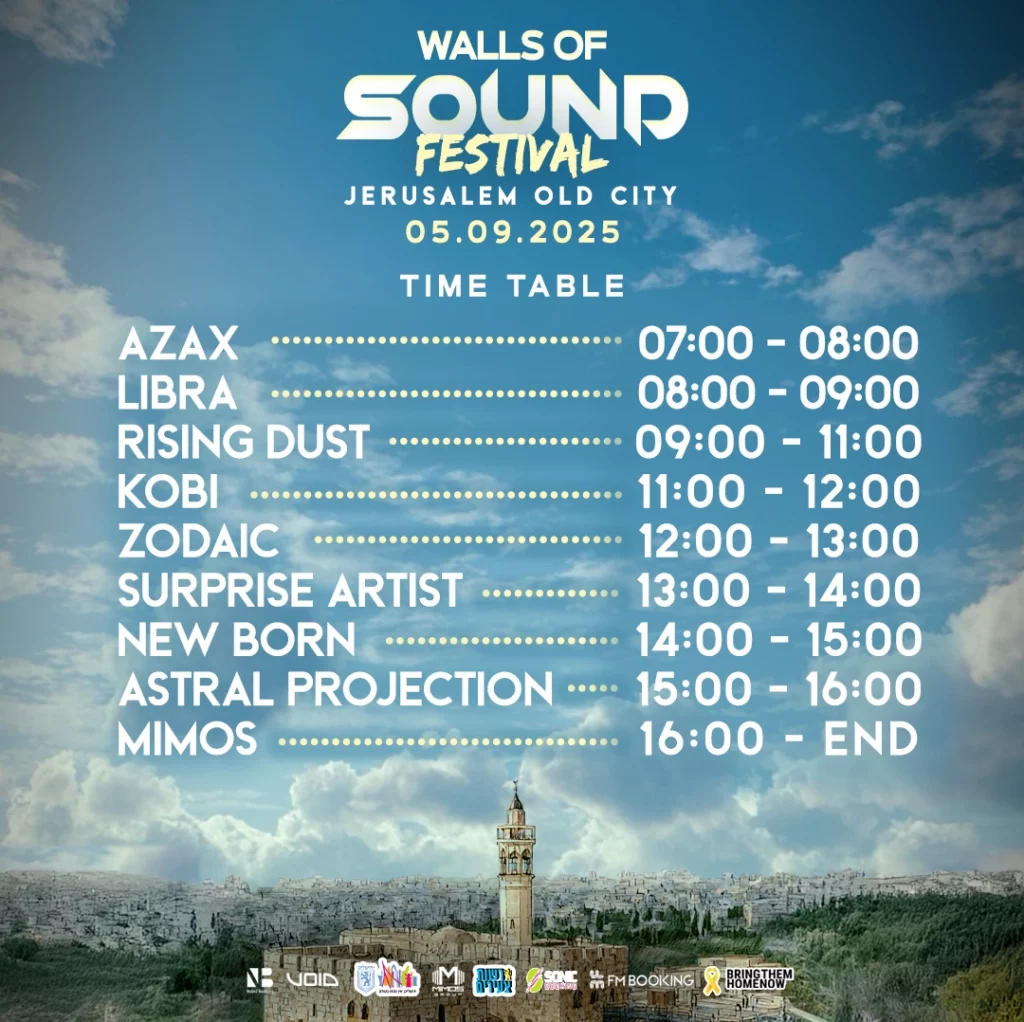 למרגלות מגדל דוד Walls of Sound